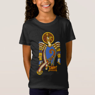 Camiseta Rua. Águia Celta do John Nó Celta Arte Medieval Ir