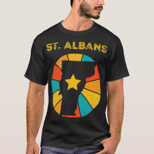 Camiseta Rua Albans Vermont Vintage Afetou Souvenir