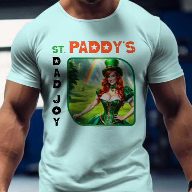 Camiseta Rua, alegria do dia de Paddy - Tradição irlandesa (Criador carregado)