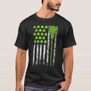 Camiseta Rua Americana De Bandeira Patrick Day For Men Boy