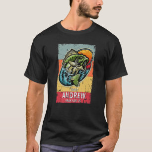 Camiseta Rua Andrew Fisheries Patron Santo do Pescador Cath