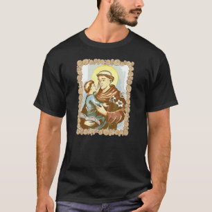 Camiseta Rua Anthony De Pádua Vintage Criança Católica