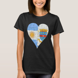 Camiseta Rua argentina Barts Flag Heart