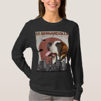 Rua Bernardzilla Funny Santo Bernard Dog Lovers Su