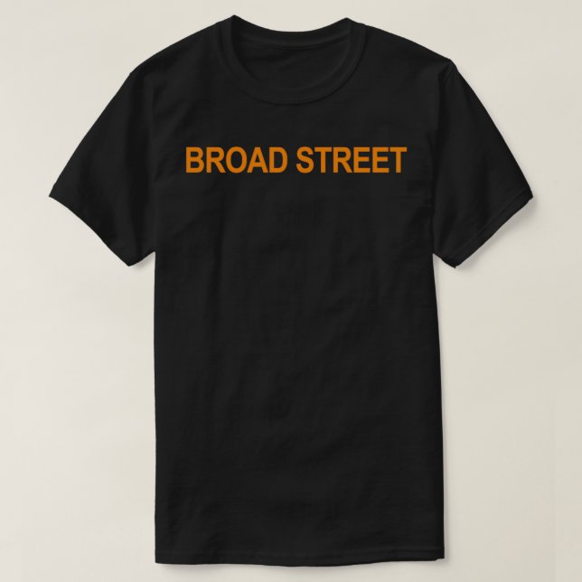Camiseta Rua Broad (Frente do Design)