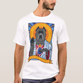 Camiseta Rua. Camisa-T do Corso Cane