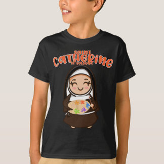 Camiseta Rua Catherine of Bologna Patron Artists Santos Cut