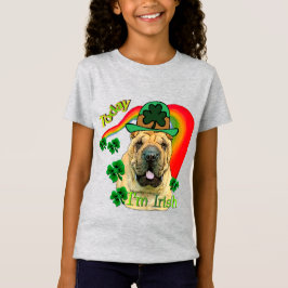 Camiseta Rua Chinesa Shar-Pei. Dia de Patrick