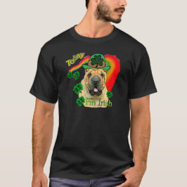 Camiseta Rua Chinesa Shar-Pei. Dia de Patrick
