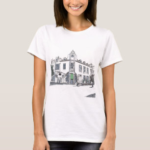 Camiseta rua da cidade antiga