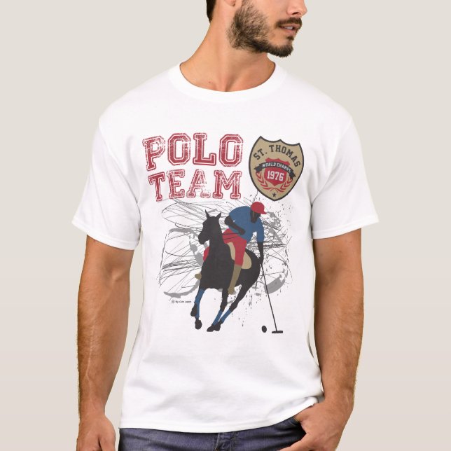 Camiseta Rua da Equipe Polo. Thomas (Frente)