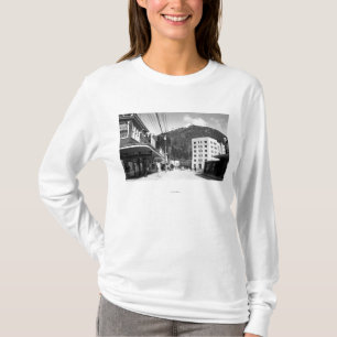 Camiseta Rua da missão no centro de Ketchikan