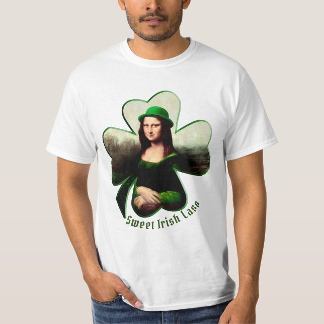 Camiseta Rua da Mona Lisa, dia de Patrick (Frente)