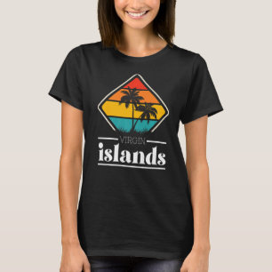 Camiseta Rua das Ilhas Virgens John National Park Souvenir