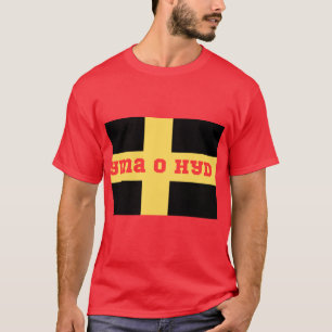 Camiseta Rua Davids Cymru Yma O Hyd Rettangular Sticker