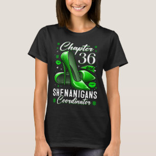 Camiseta rua de 36 anos Dia de Patrick Shenanigans Coordina