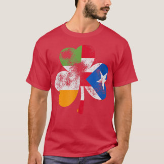 Camiseta Rua De Bandeira Do Porto Rico - Porto Rico - Irlan