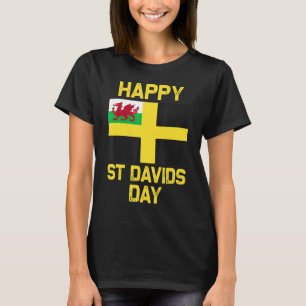 Camiseta Rua de bandeira galesa "Cymru" do País de Gales. D