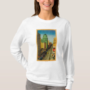 Camiseta Rua de Broadway em Los Angeles, CA