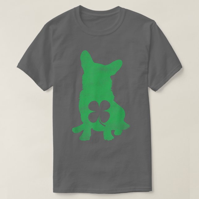 Camiseta Rua de Cachorro Corgi (Frente do Design)
