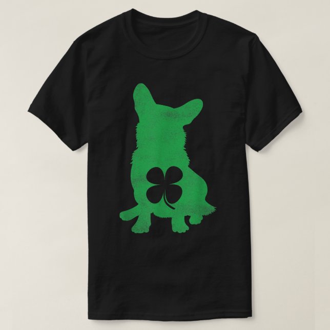 Camiseta Rua de Cachorro Corgi (Frente do Design)