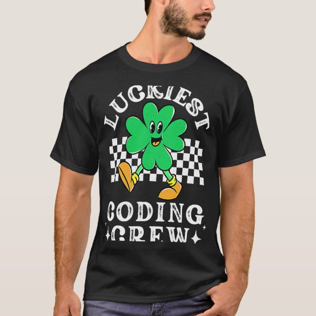 Camiseta Rua de Ciência da Computação da Equipe de Codifica (Frente)