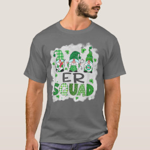 Camiseta Rua de Dia de São Patrício de Gnomies no Quadrado