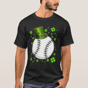 Camiseta Rua de esportes de Shamrock irlandês Retro Baseba