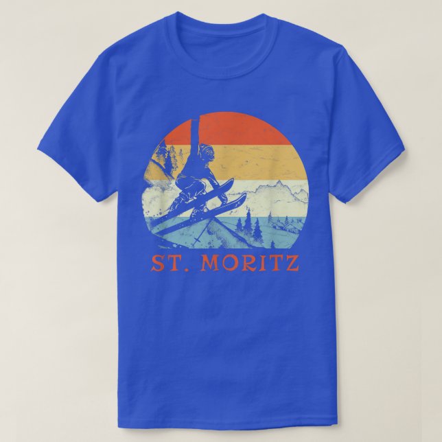 Camiseta Rua de Esqui (Frente do Design)