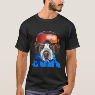 Camiseta Rua de esquiador, bolso Bernard Snowboard