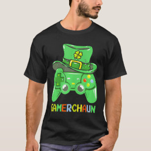 Camiseta Rua de fantasia do duende do jogo. Dia do Patrick