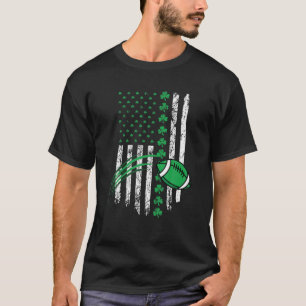Camiseta Rua de futebol da Irish American Flag Lucky, de Pa