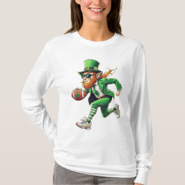 Camiseta Rua de futebol do Leprechaun Ama Desportivo do Dia