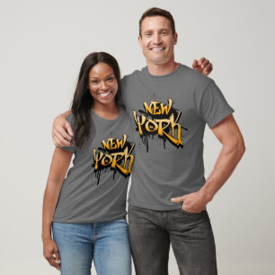 Camiseta Rua de Grafite de Nova York
