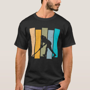 Camiseta Rua de Hockey com Hóquei em Campo do Retro Graphic