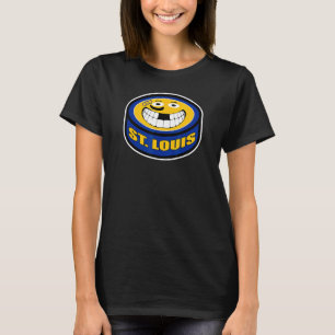 Camiseta Rua De Hóquei, Louis Mo Adulto Puck Smile Face