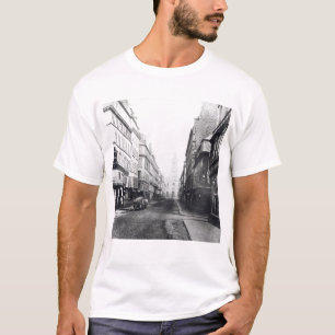 Camiseta Rua de la Chaussee-d'Antin, Paris, 1858-78
