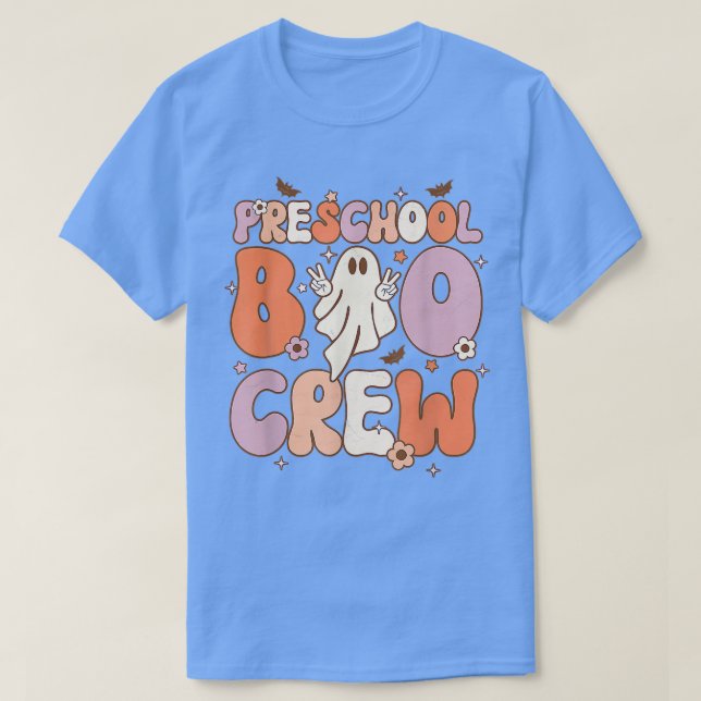 Camiseta Rua de Professores do Halloween de Ghost Ghost Gal (Frente do Design)