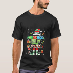 Camiseta Rua de roupa de Natal da Praça Elf, na Pré-escola