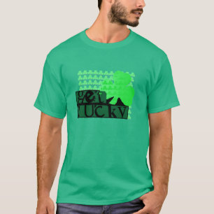 Camiseta Rua De Vestuário De Preto, Patrick Green Men Tee