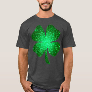 Camiseta Rua De Vestuário Irlandês Lucky Shamrock Verde Qua