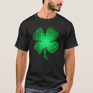Camiseta Rua De Vestuário Irlandês Lucky Shamrock Verde Qua