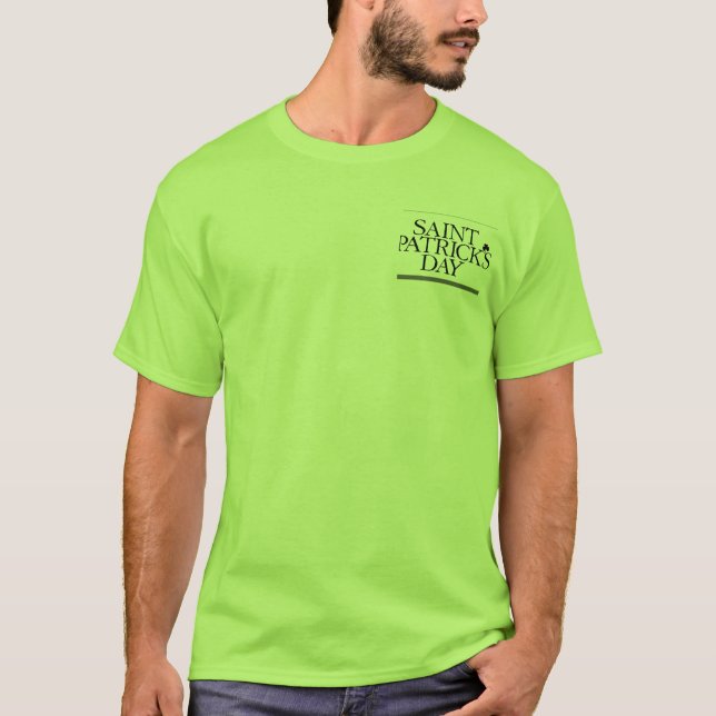 Camiseta Rua, Dia de Patrick (Frente)
