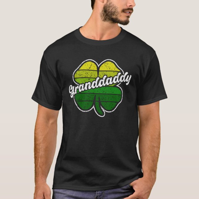 Camiseta Rua Dia de Patrick Avô Pai Irlandês C (Frente)