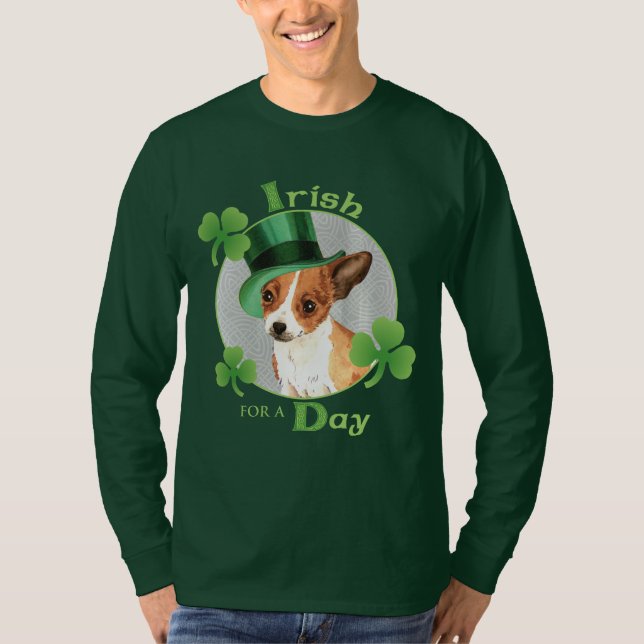 Camiseta Rua, Dia de Patrick Chihuahua (Frente)