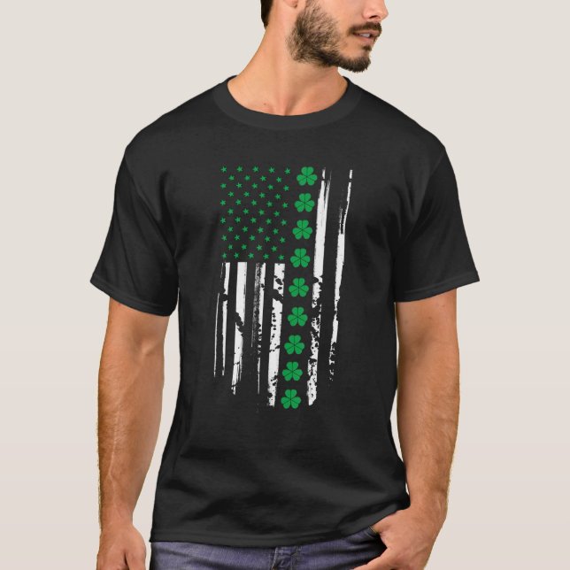 Camiseta Rua, Dia de Patrick, Dia de São Patrício Feliz (Frente)