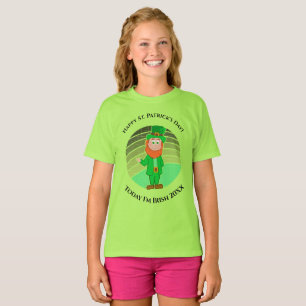 Camiseta Rua, dia de Patrick, o líder irlandês afligido
