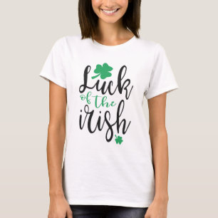 Camiseta Rua, Dia de Patrick, Sorte dos Irlandeses