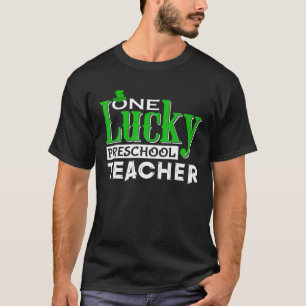 Camiseta Rua. Dia de Patrick Um Professor de Pré-Escolas S