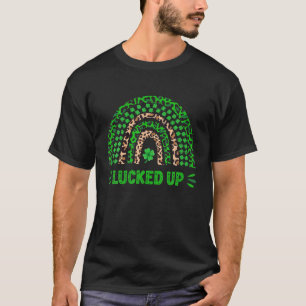 Camiseta Rua. Dia De Patricks, Irlandês, Sortudo